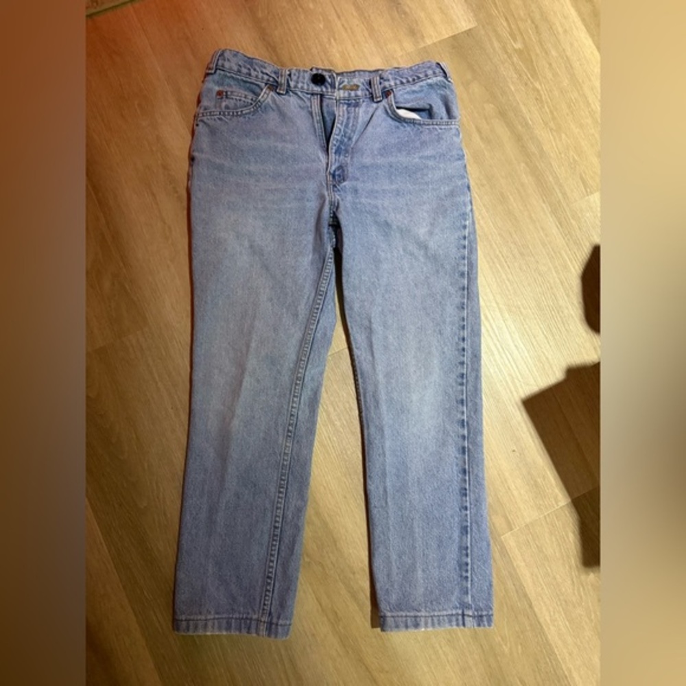 Levi’s orange tab jeans